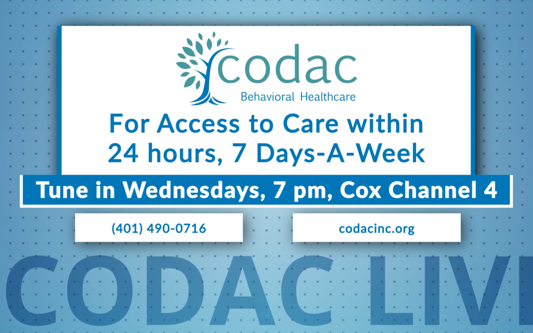 New Episode of CODAC Live Airing Wednesday Nights